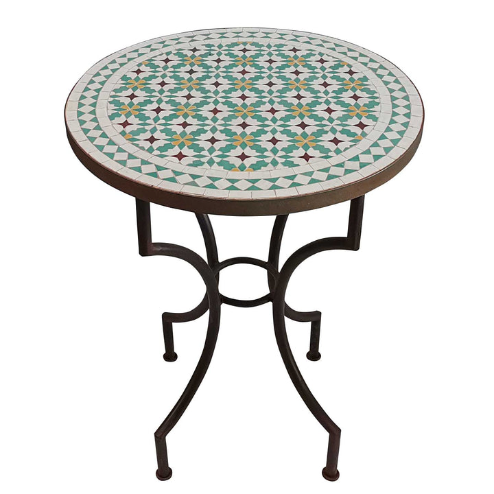 Tavolo in mosaico dal Marocco M60-41