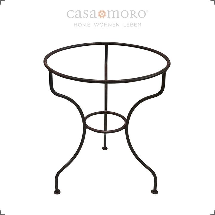 Grüner Pflanzentisch im orientalischen Stil – Beistelltisch für Wohnzimmer oder Terrasse