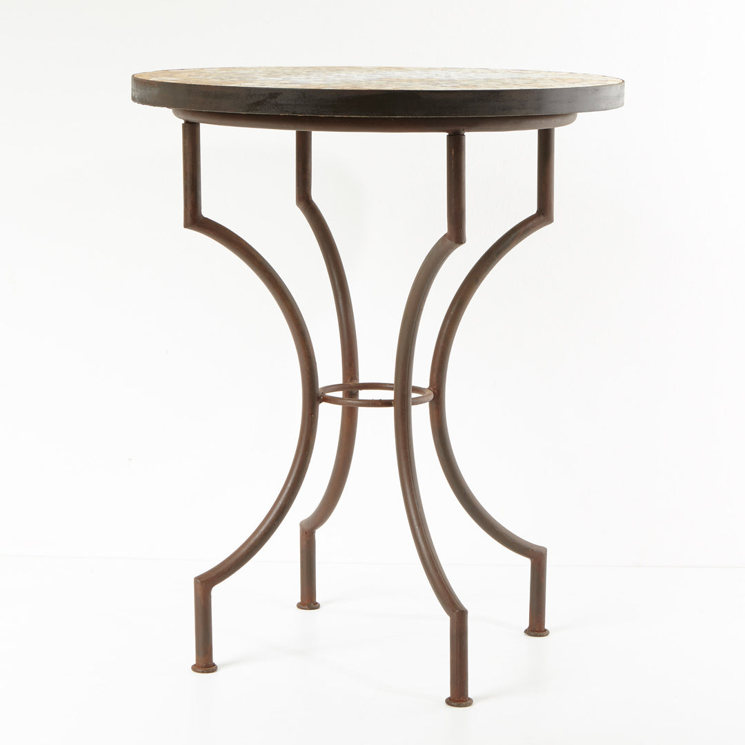 Stella da tavolo in mosaico dal Marocco