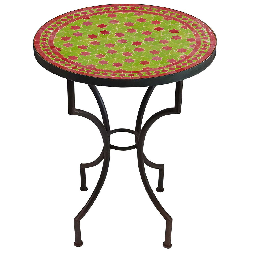 Tavolo in mosaico marocchino