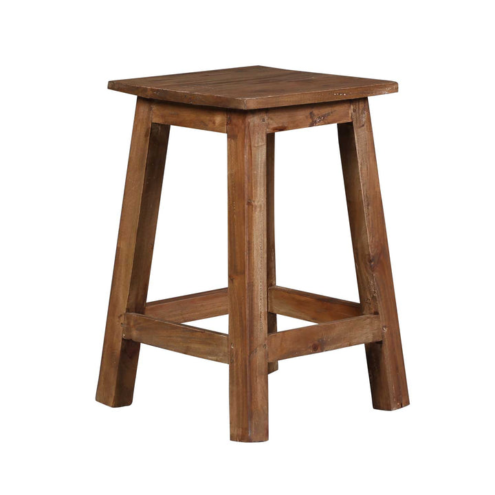 Sgabello in teak Remo