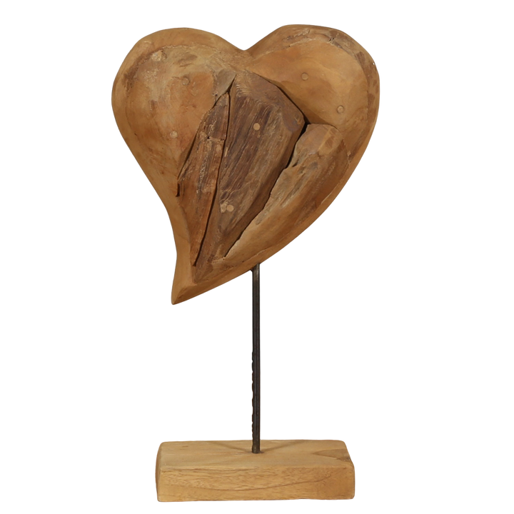 Scultura cuore Mariella