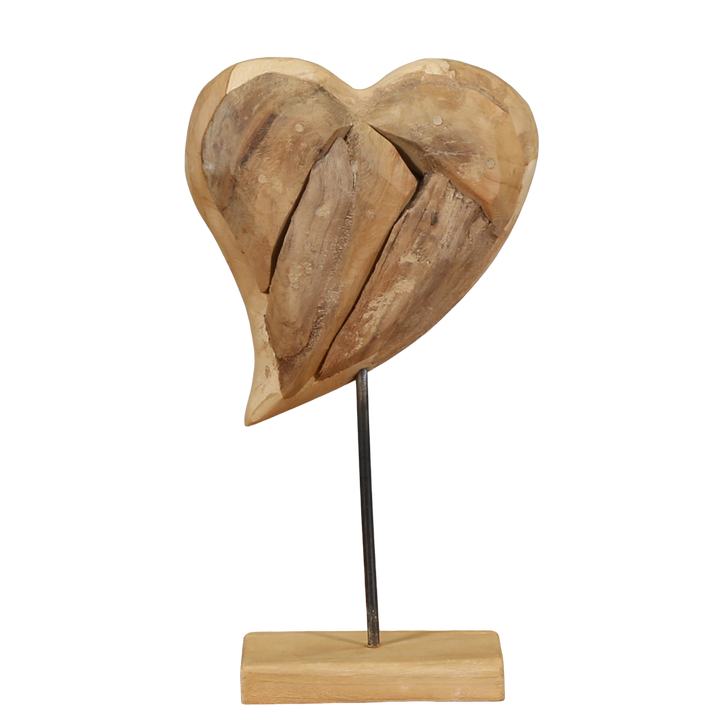 Scultura cuore Mariella
