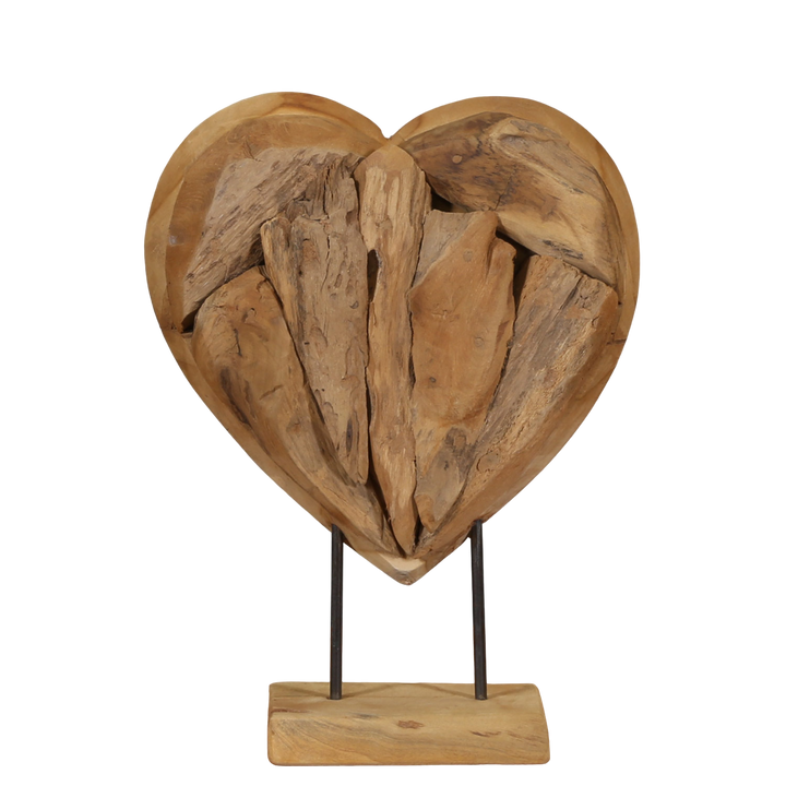 Scultura cuore Malina