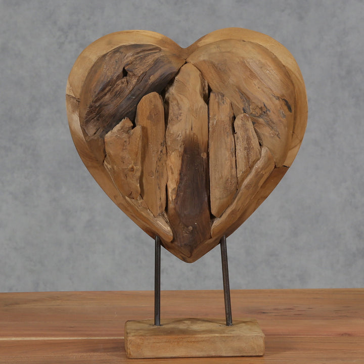 Scultura cuore Malina