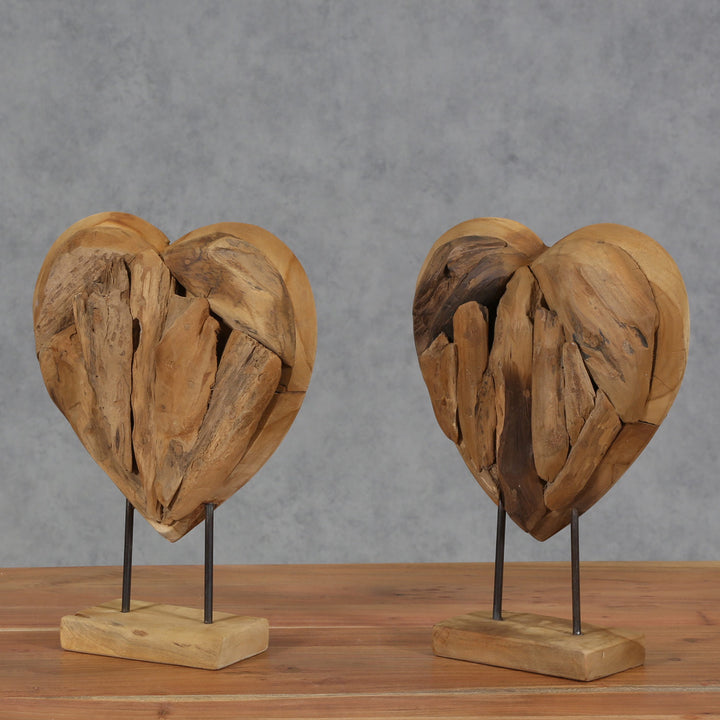 Scultura cuore Malina