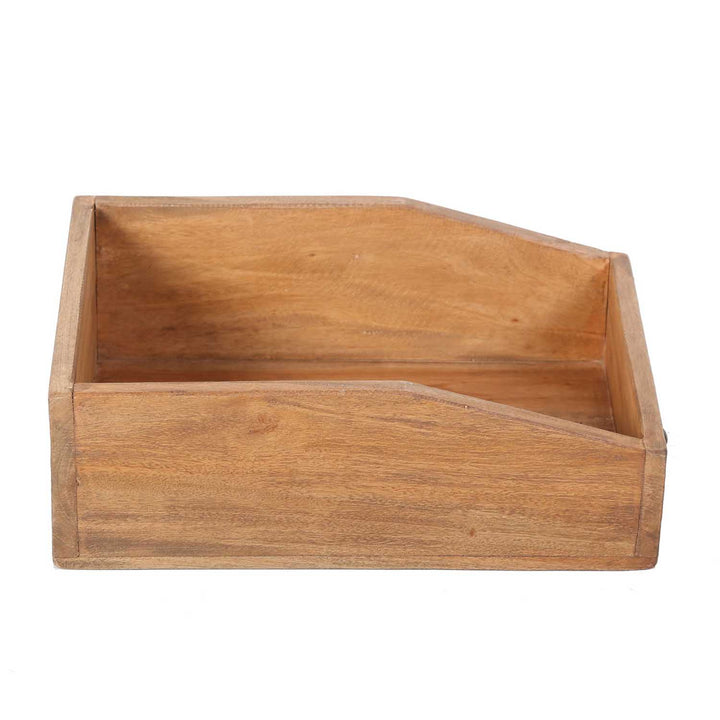 Organizer da scrivania DIN A4 – teak