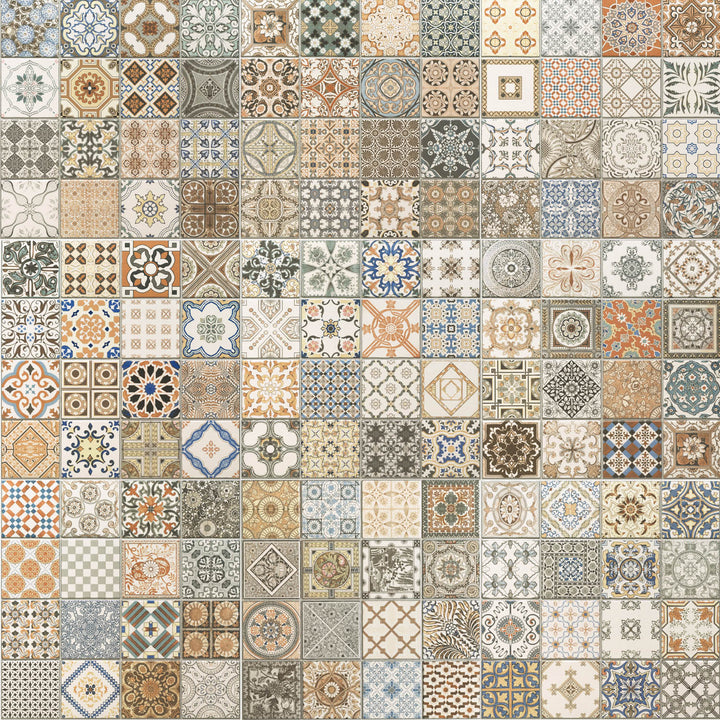 Piastrelle patchwork per pareti e pavimenti