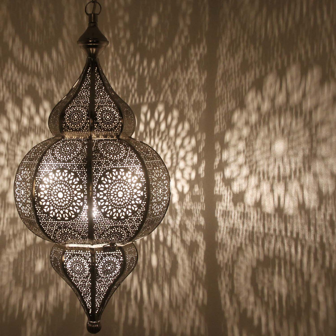 Orientalische Silberlaterne Melisa