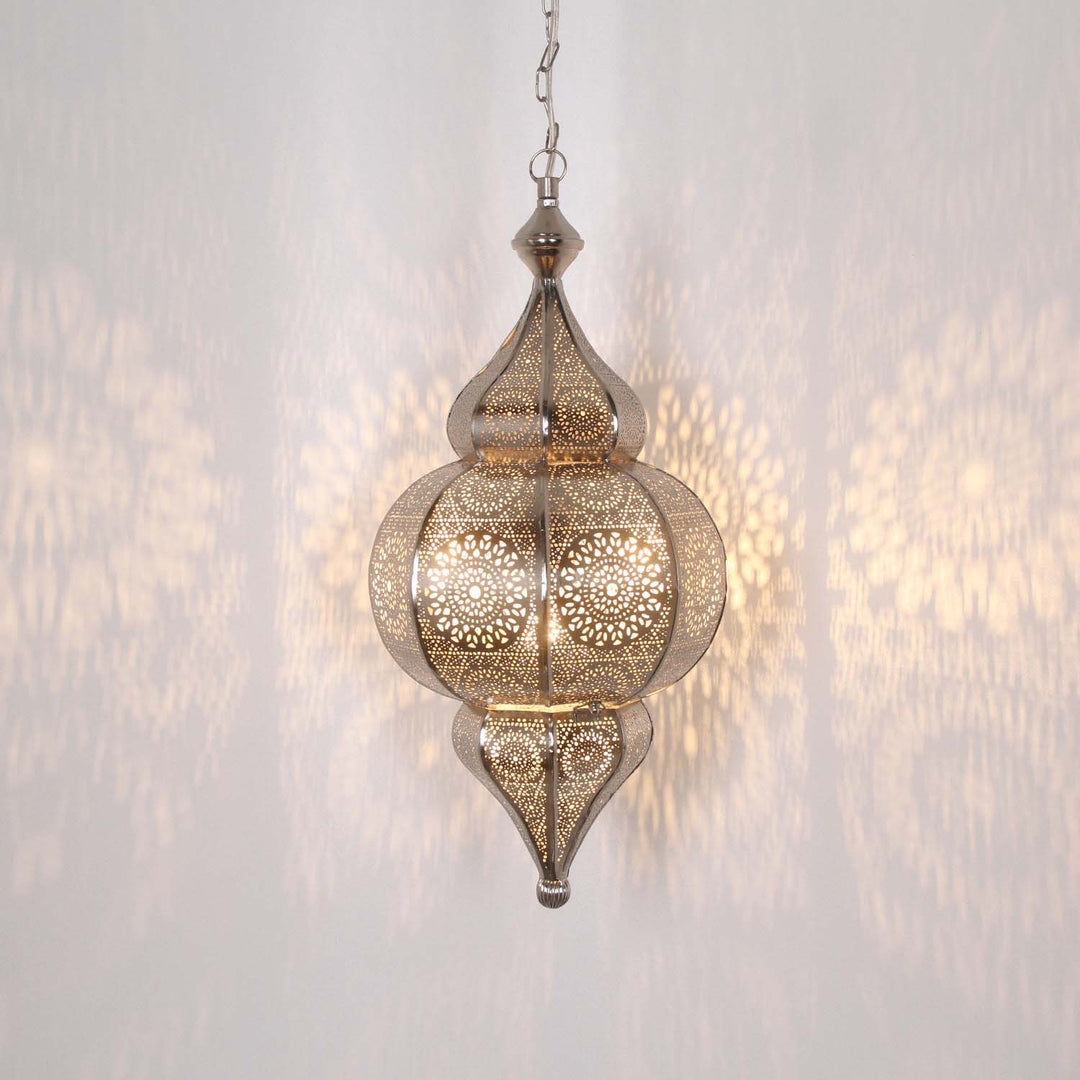 Orientalische Silberlaterne Melisa