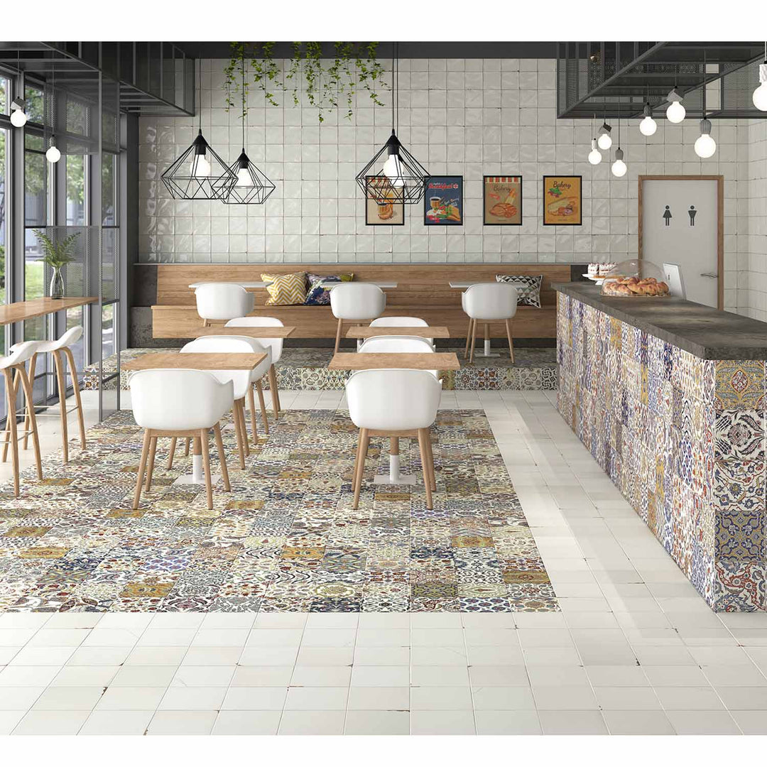 Piastrelle da parete patchwork orientali – 59,2x20 cm opache