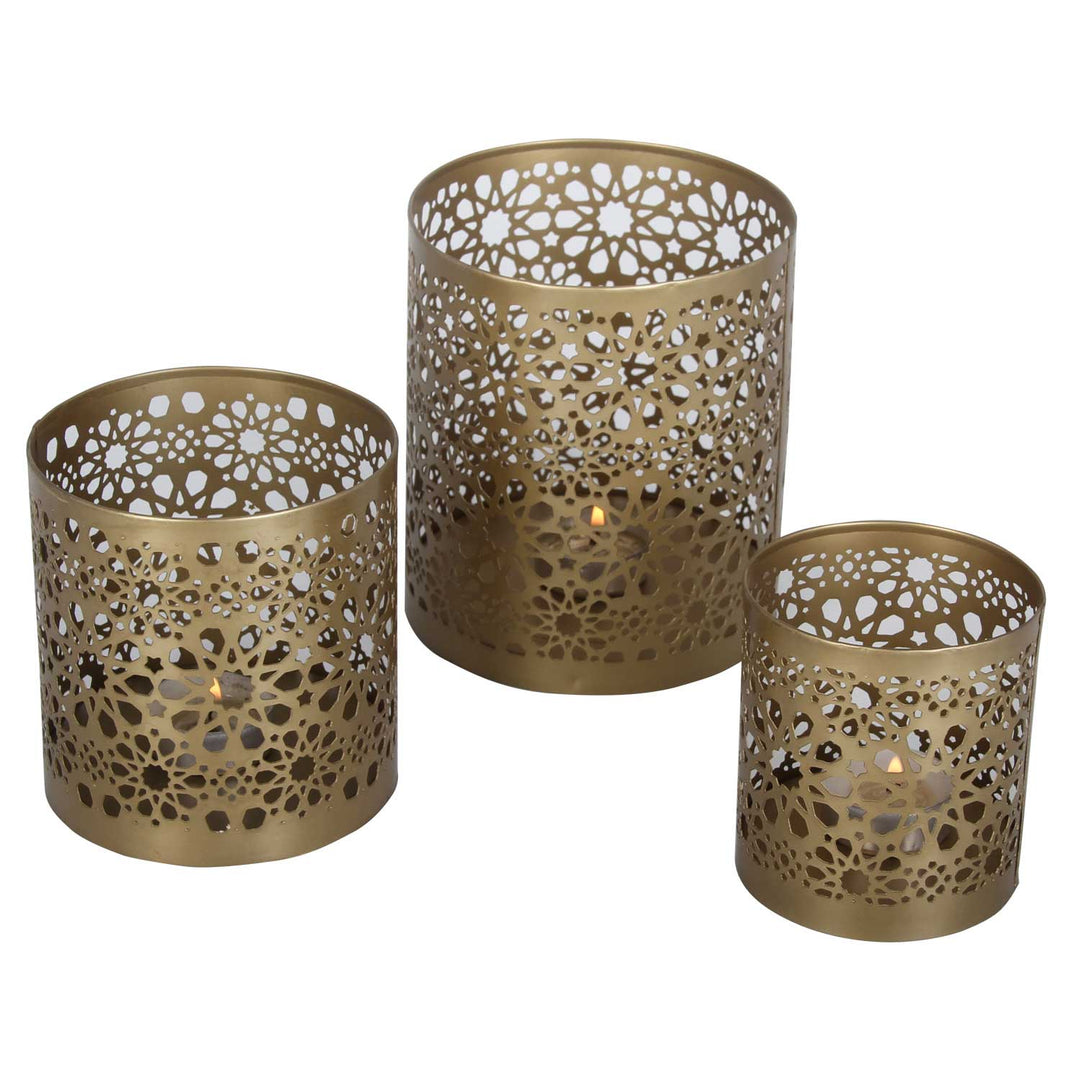 Orientalische Windlichter Set Navin