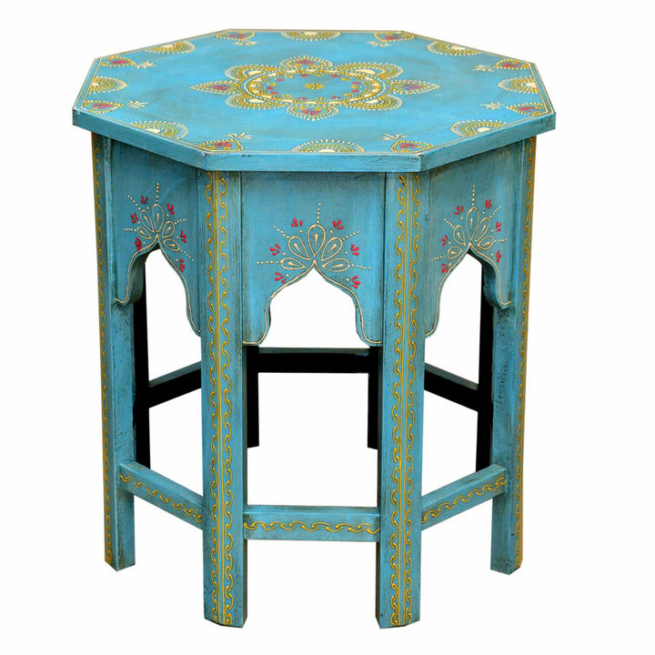 Tavolini orientali Saada Blue set da 2