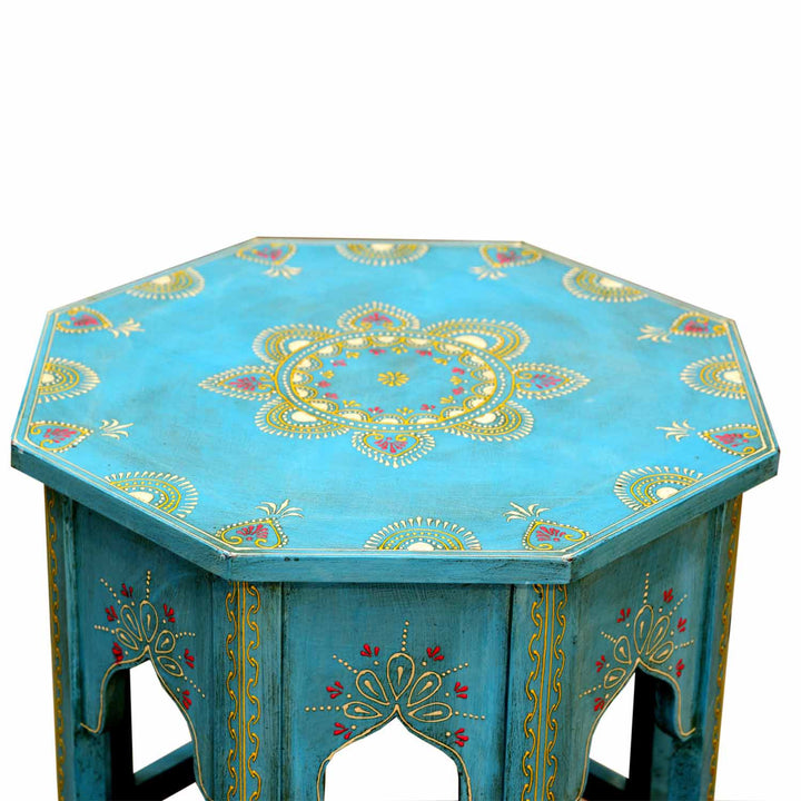 Tavolini orientali Saada Blue set da 2