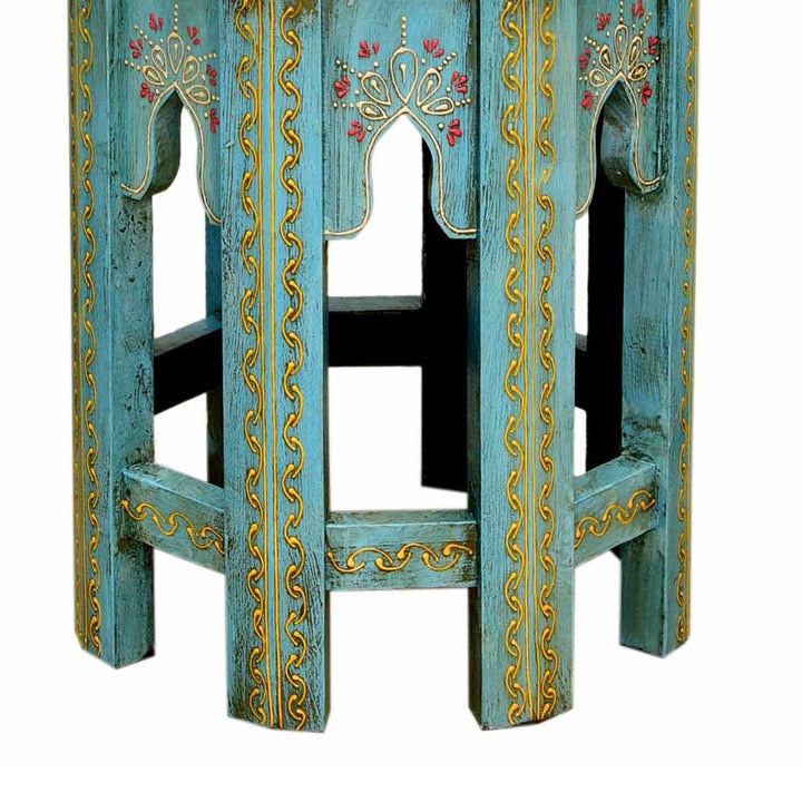 Tavolini orientali Saada Blue set da 2