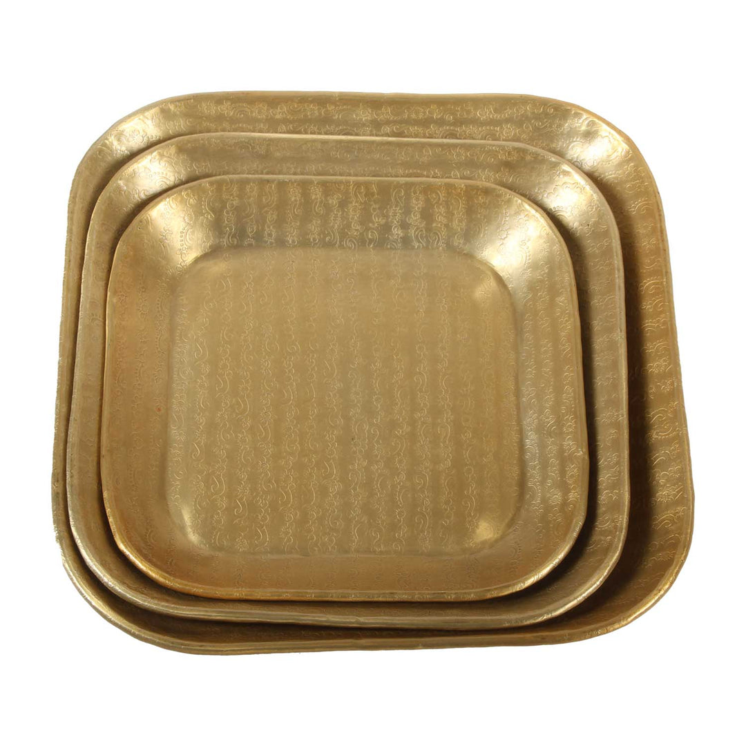 Vassoio orientale Prisma Gold