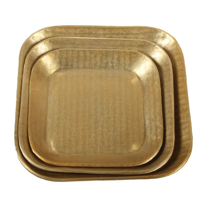 Vassoio orientale Prisma Gold