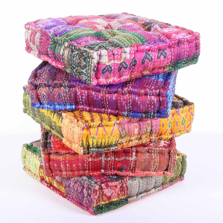 Cuscino seduta patchwork Kanthara