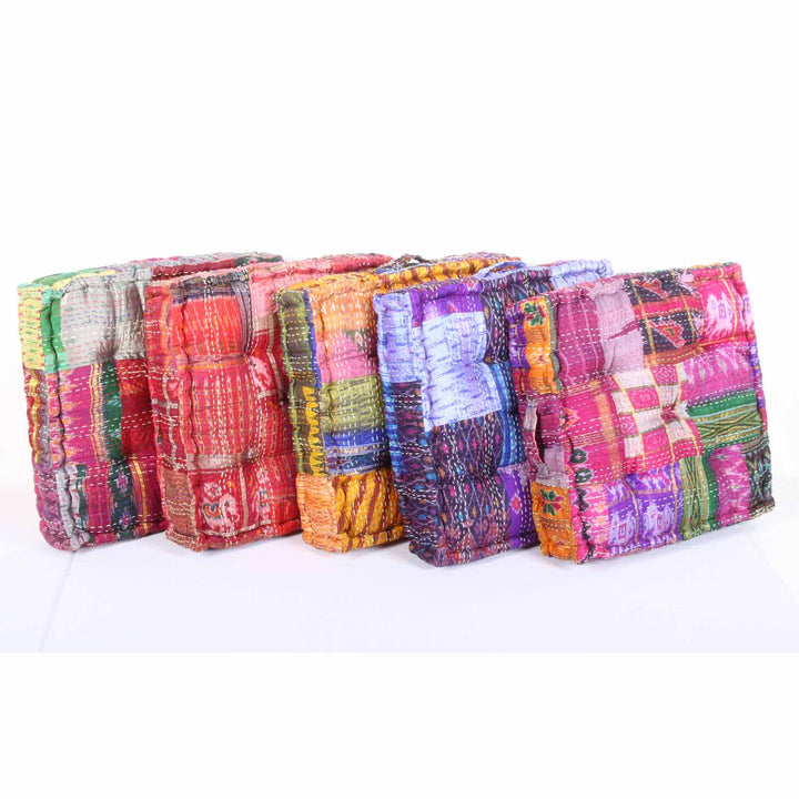 Cuscino seduta patchwork Kanthara