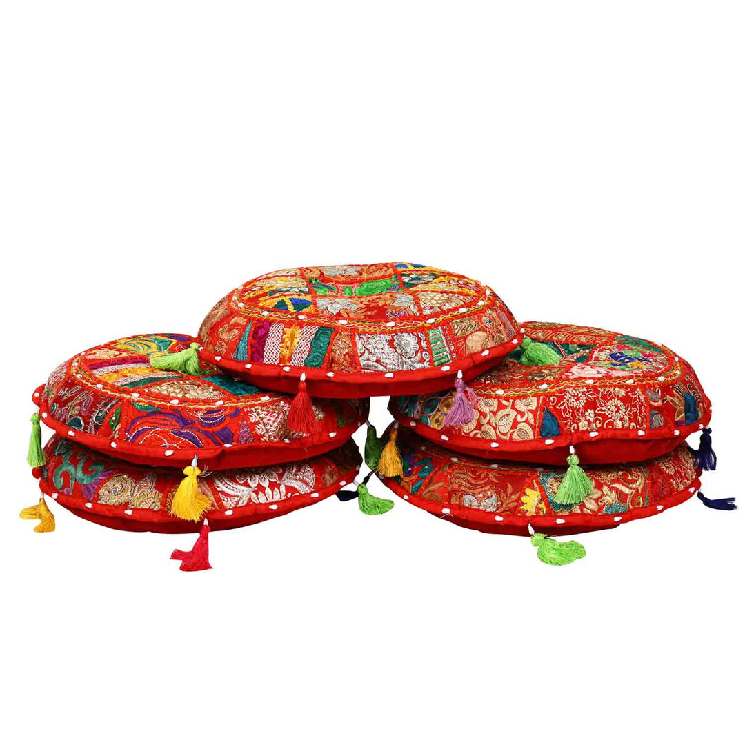 Cuscino yoga patchwork Lali medio