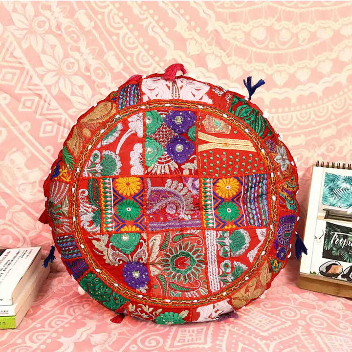 Cuscino yoga patchwork Lali grande