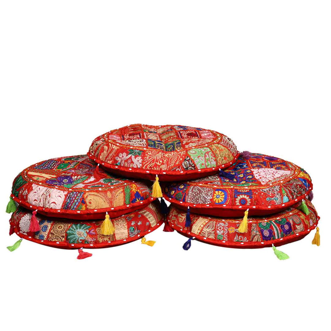 Cuscino yoga patchwork Lali grande