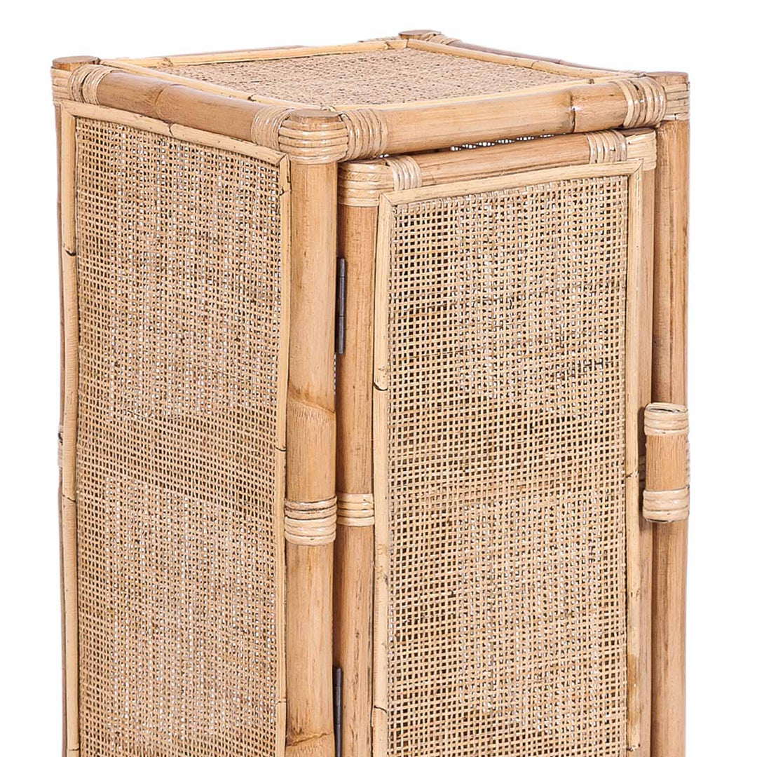 Comodino in rattan Dewi