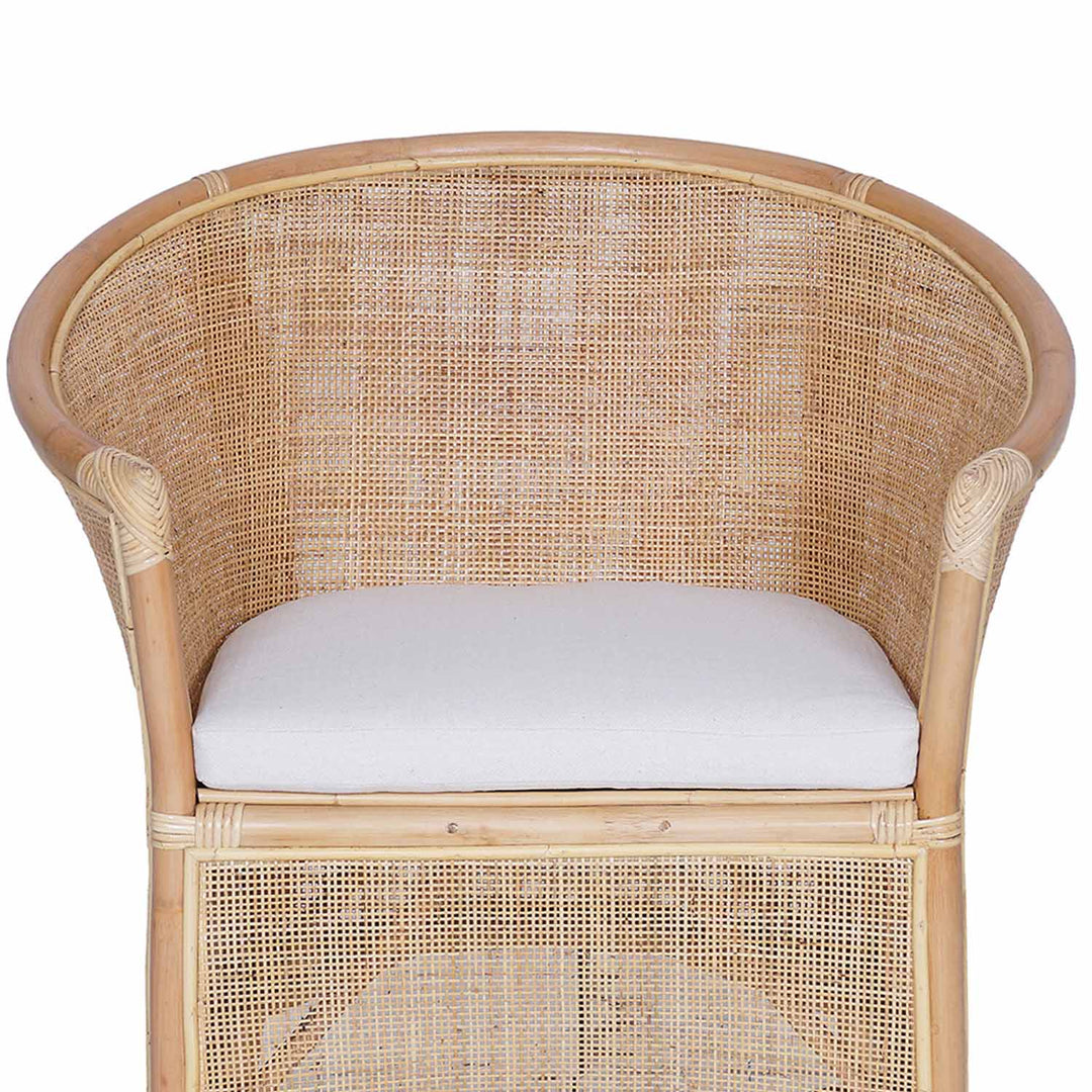 Poltrona in rattan Sumatra naturale