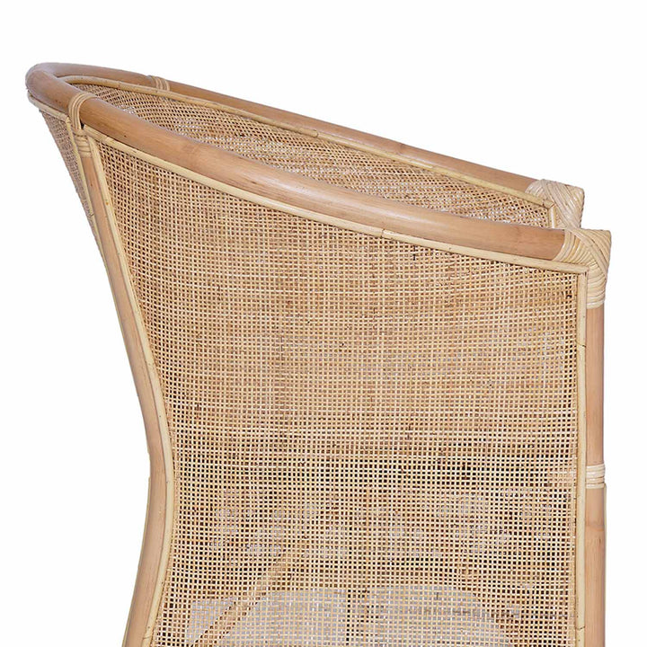 Poltrona in rattan Sumatra naturale
