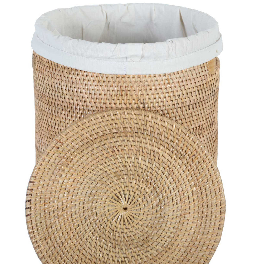 Portabiancheria in rattan Cleo Natural