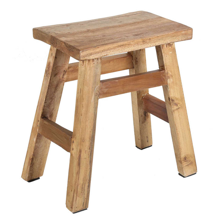 Sgabello in teak Rocco