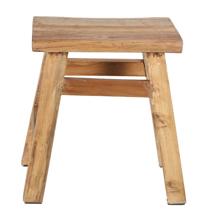 Sgabello in teak Rocco