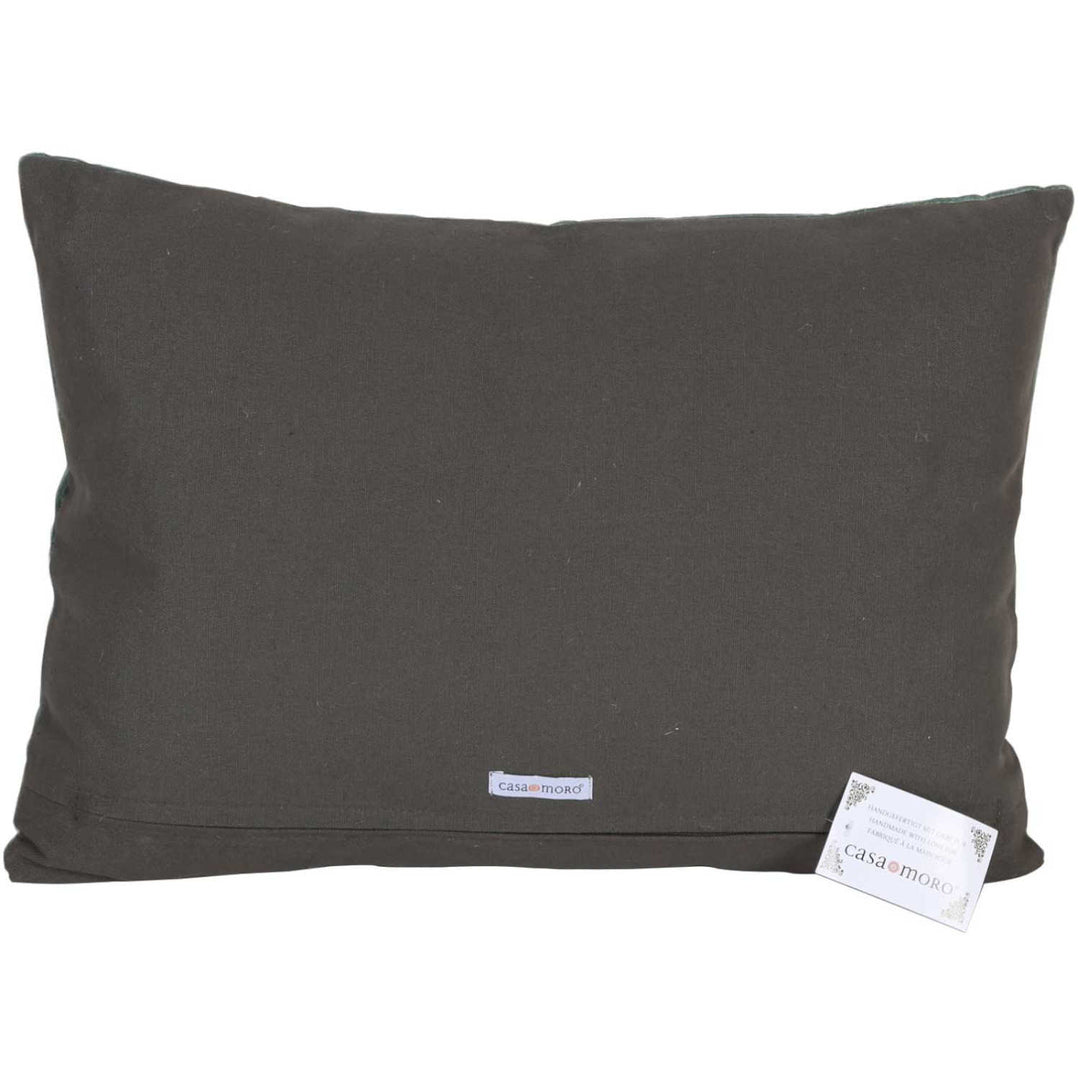 Cuscino in velluto Boho Babbo Natale