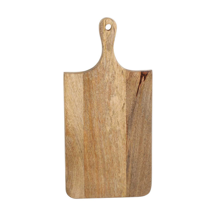Tagliere in legno largo 42 cm con manico