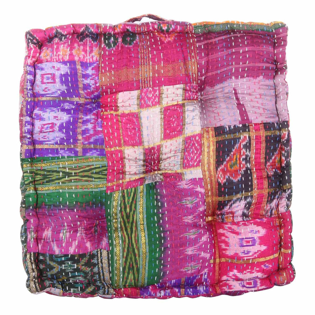 Cuscino seduta patchwork Kanthara