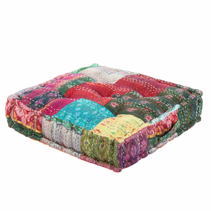 Cuscino seduta patchwork Kanthara