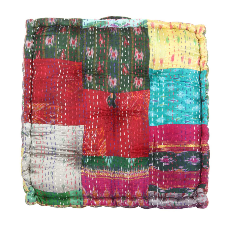 Cuscino seduta patchwork Kanthara