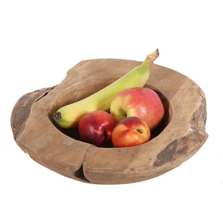 Ciotola in legno di teak Carlo