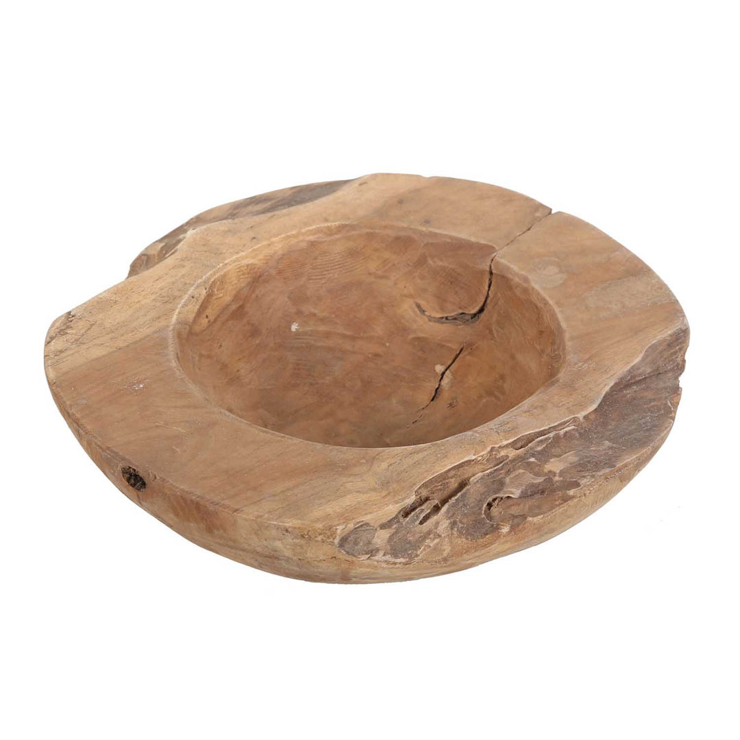 Ciotola in legno di teak Carlo