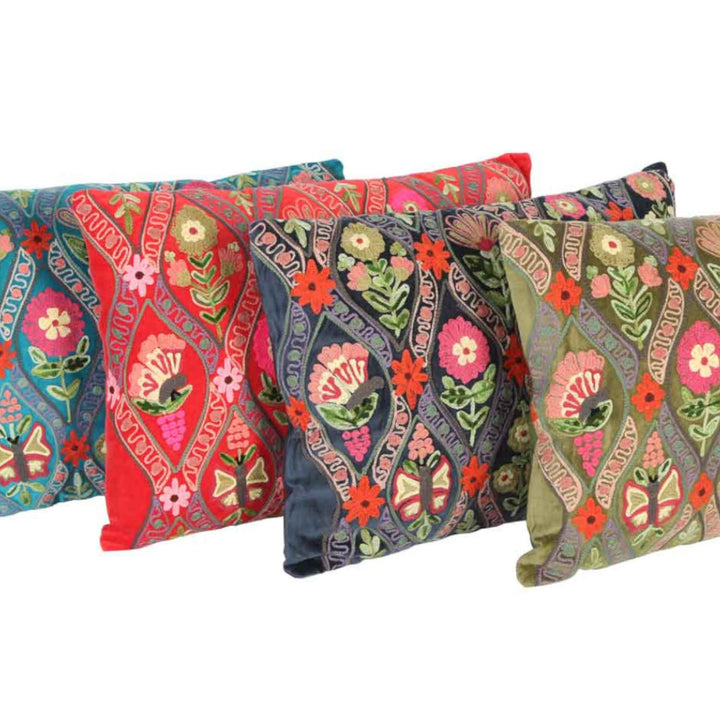 Cuscino decorativo Jolina ricamato