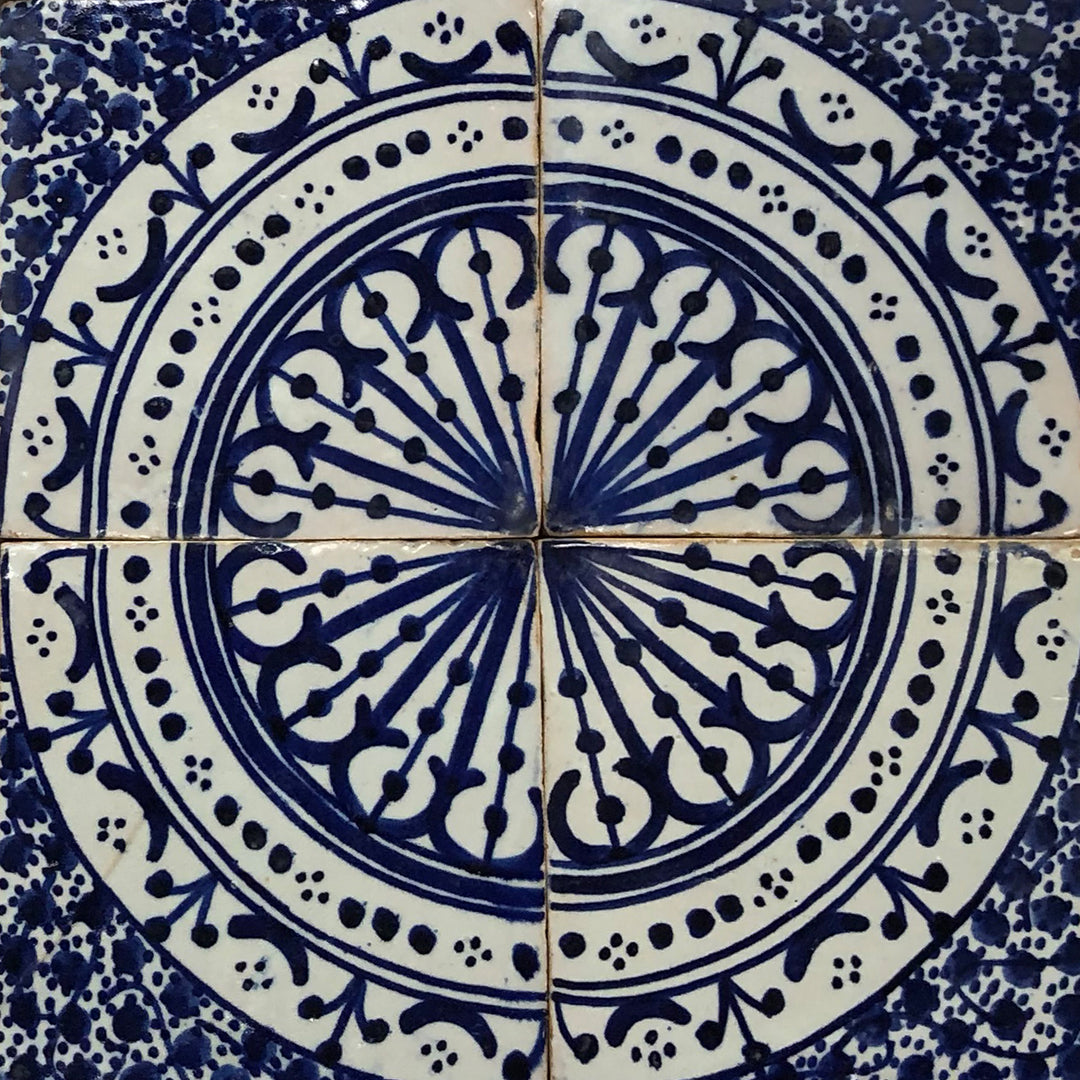 Piastrella dipinta a mano – Stile andaluso