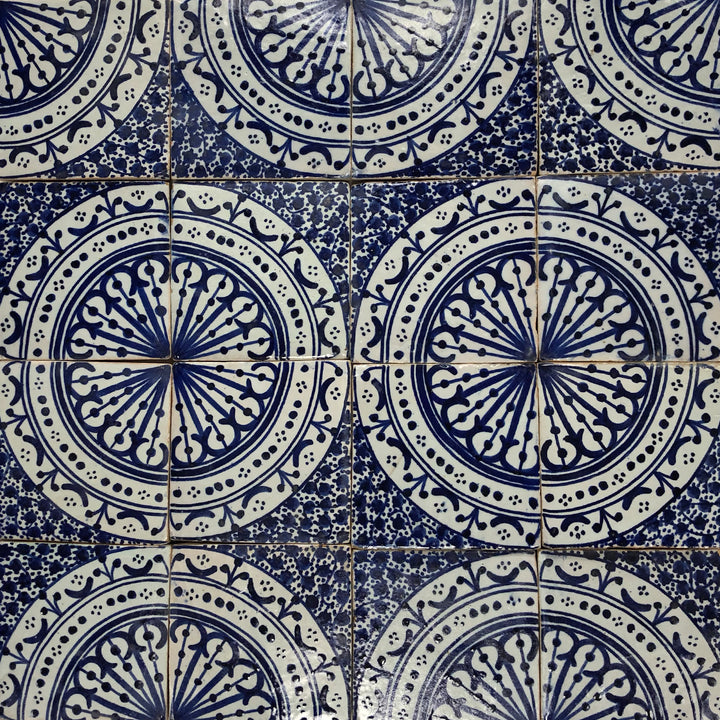 Piastrella dipinta a mano – Stile andaluso