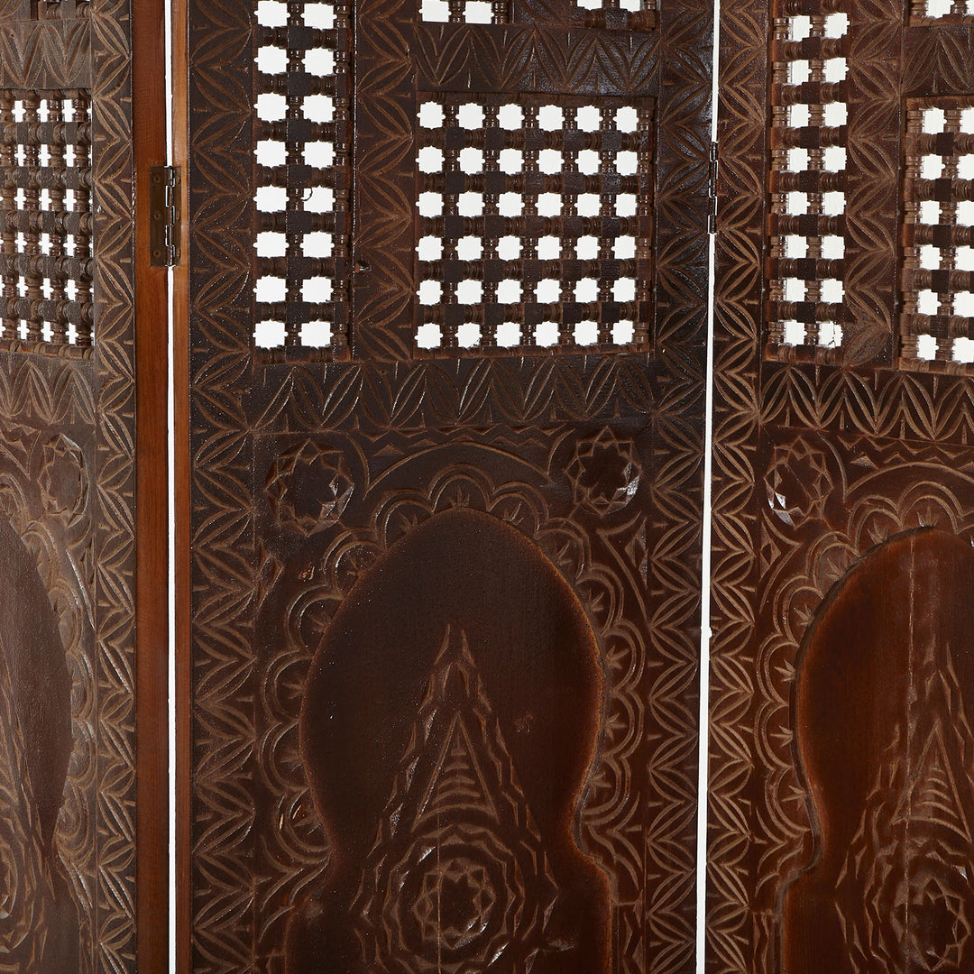 Menara paravento in legno