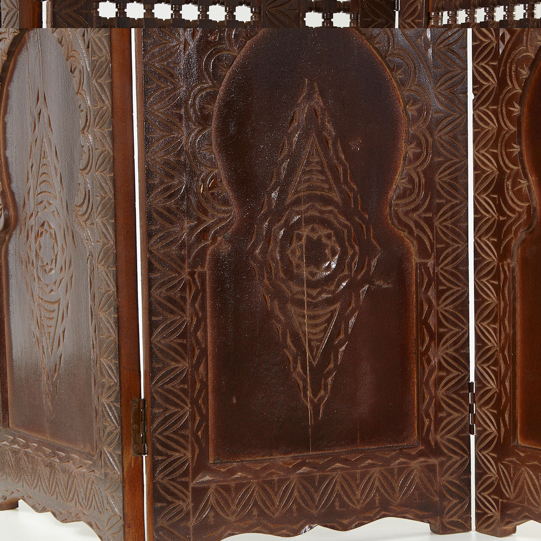 Menara paravento in legno