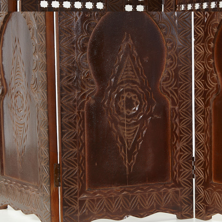 Menara paravento in legno