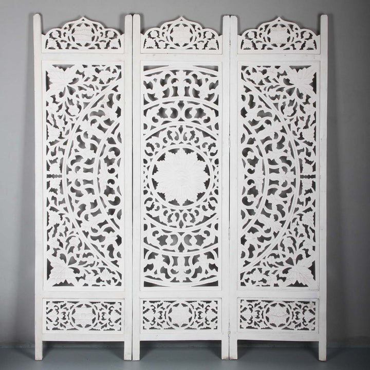 Paravento indiano in legno Faysal