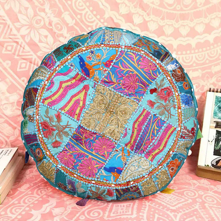 Cuscino yoga patchwork Lali medio