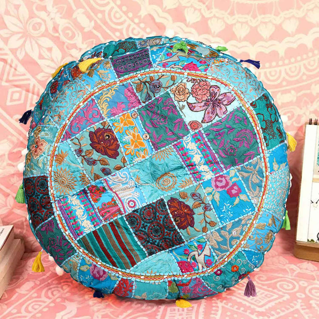 Cuscino yoga patchwork Lali grande