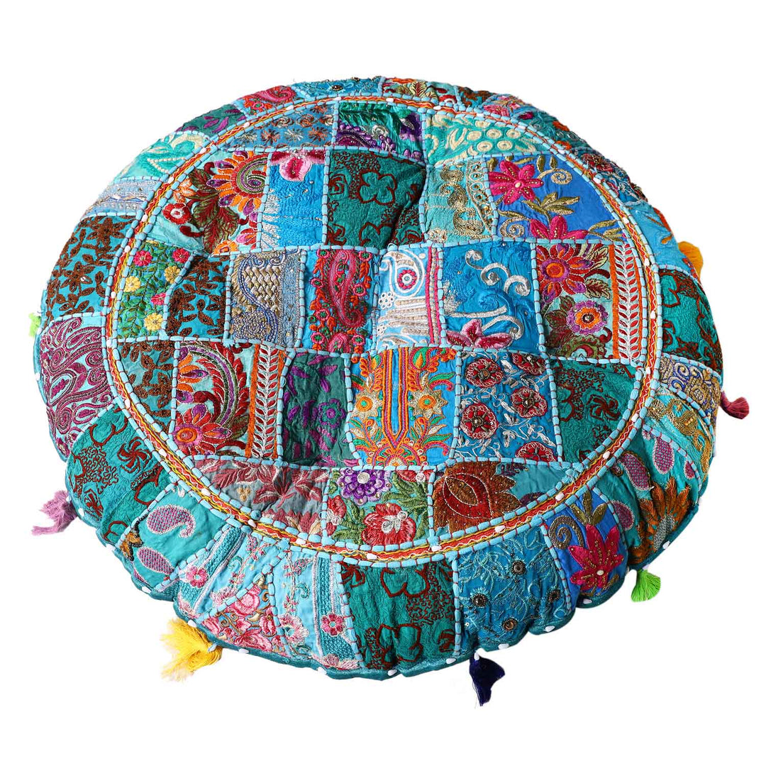 Cuscino yoga patchwork Lali grande