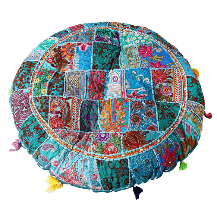 Cuscino yoga patchwork Lali grande